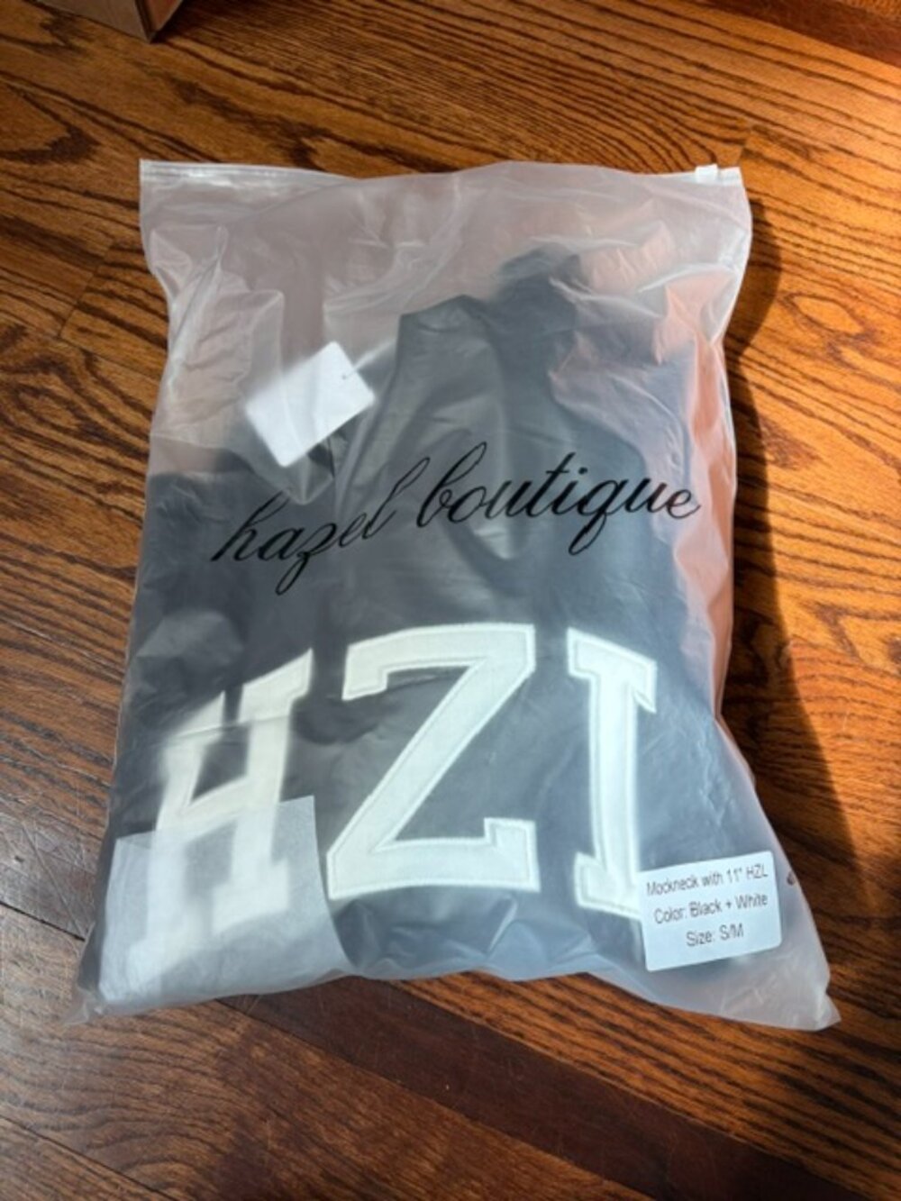 The HZL JoJo Mockneck, Black & White